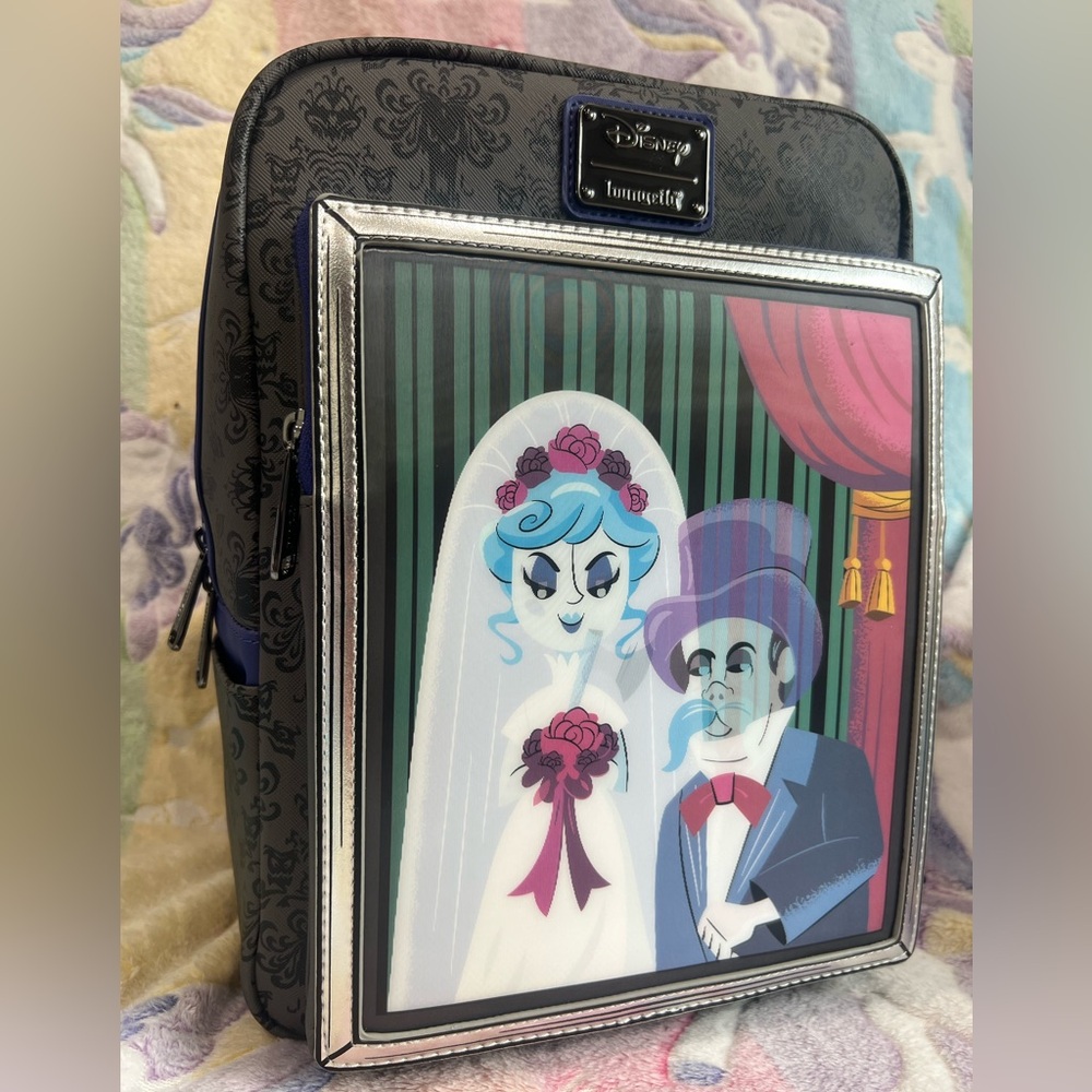 Disney Loungefly Haunted Mansion Backpack